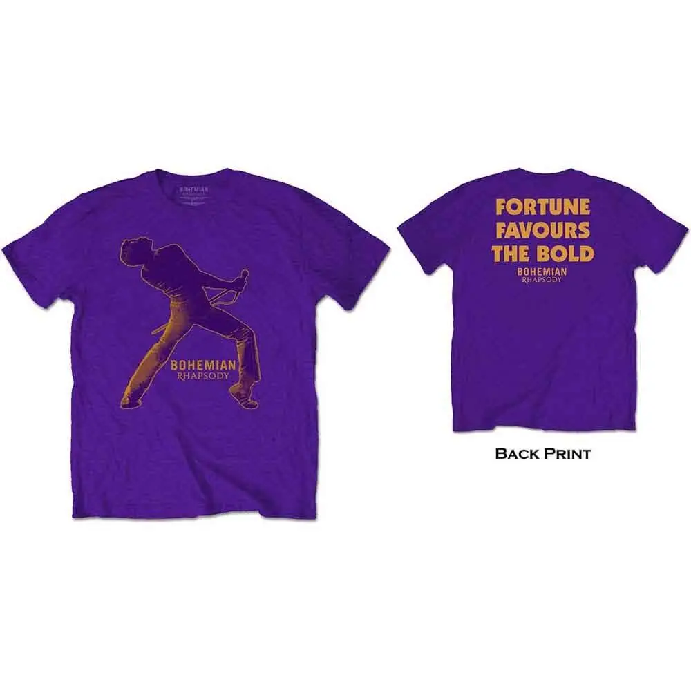 Queen Fortune T Shirt Purple New