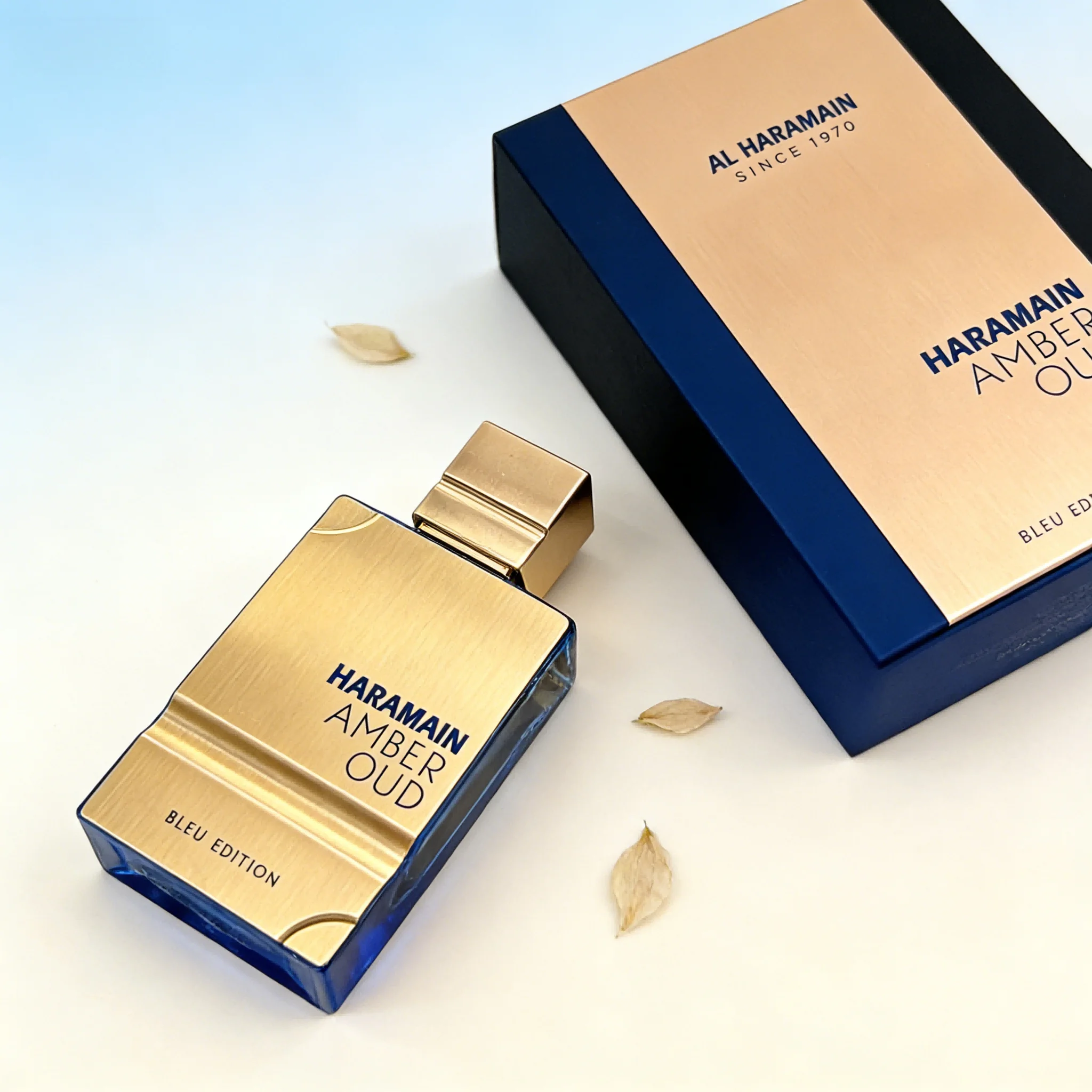 

Al Haramain Amber Oud Bleu Edition Eau de Parfum 2oz, Unisex Perfume with Rich Amber, Deep Oud & Fresh Woody Scent