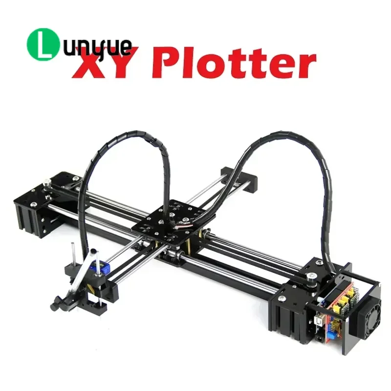DIY CoreXY Plotter Drawing Robot CNC V3 Shield Pen Machine for Lettering Art XY Axis Writing Toy Educational STEM Tool