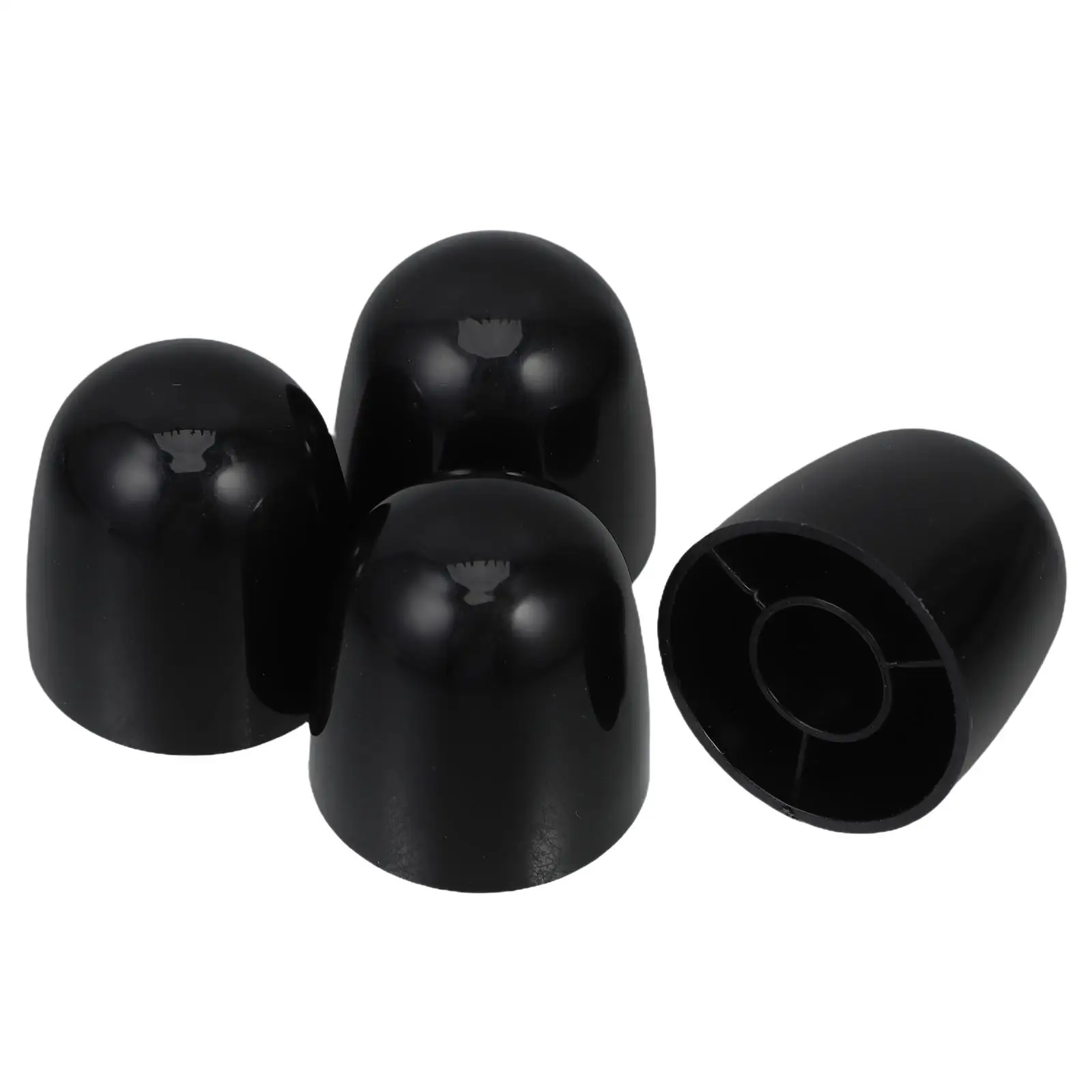 4 Pcs Screw Decorative Cover Toilet Floor Bolt Caps Bathroom Accessories Universal Abs Easy Clean Hide Fasteners Simple