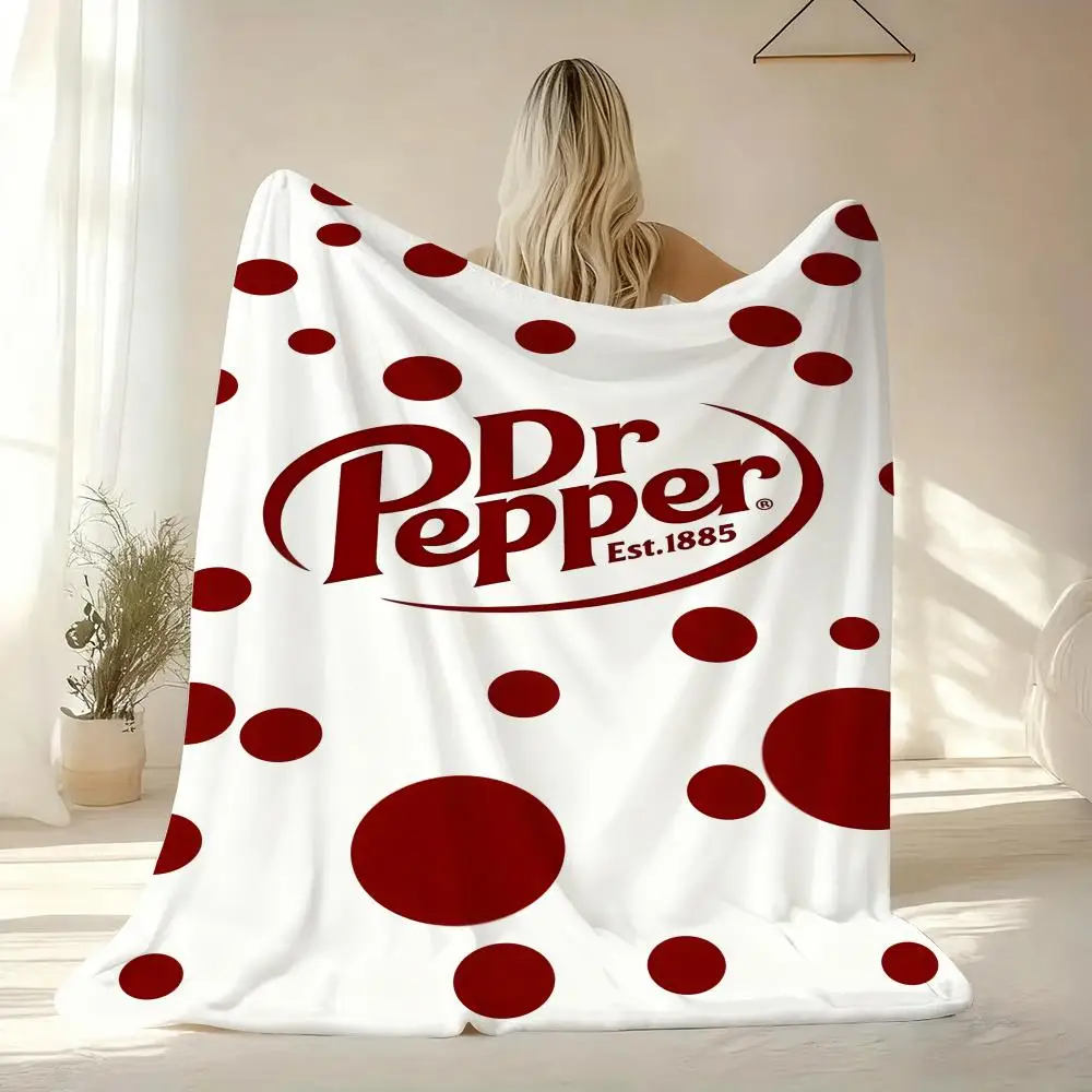 Modische P-Pepper-Überwurf-weiche Flanelldecke, warmes Knie, hautfreundlicher Überwurf für Sofa, Büro, Bett, Reisen, Winter, Übergröße