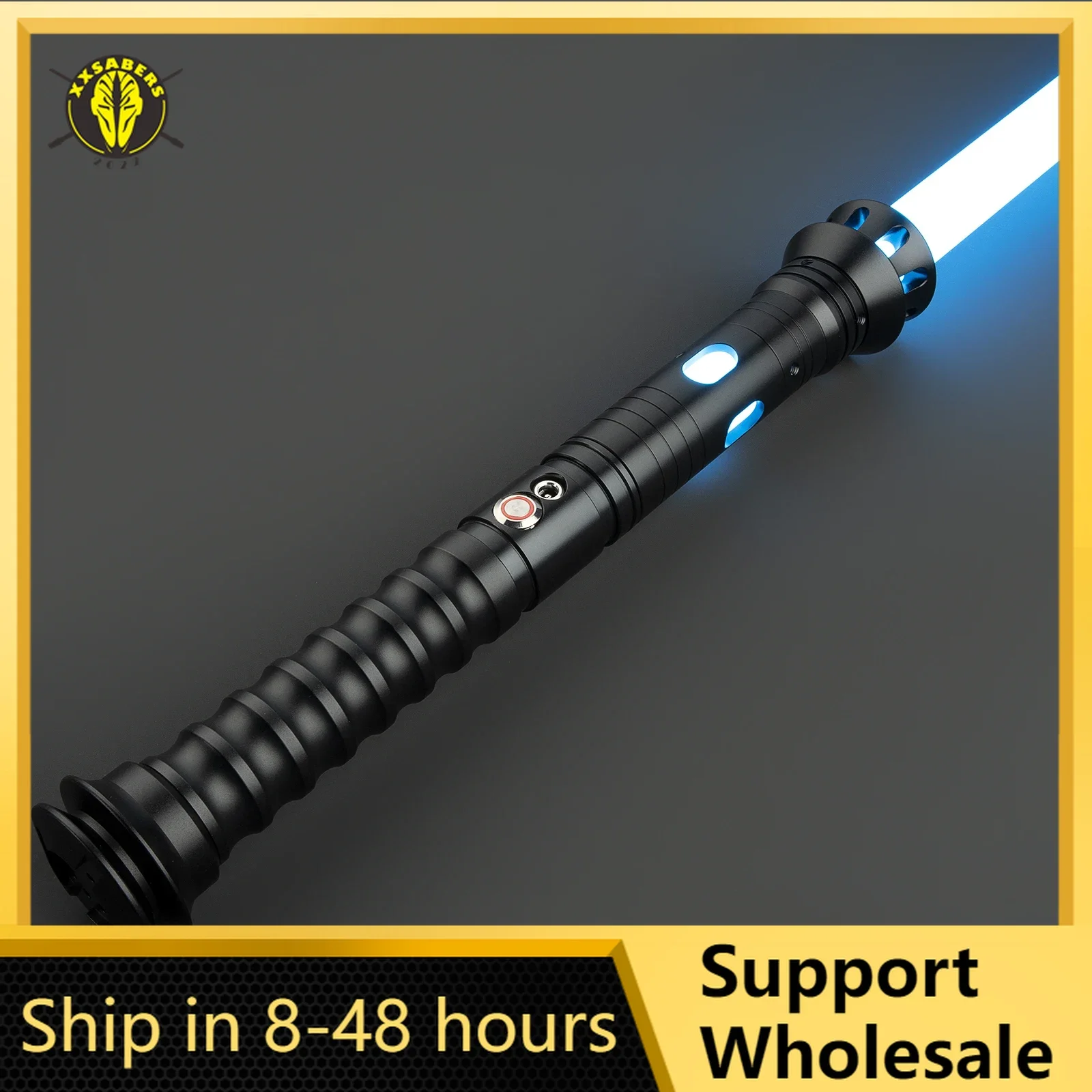 

Lightsaber Neopixel Jedi Laser Sword Metal Hilt Heavy Dueling Sensitive Smooth Infinite Changing Hitting Sound LTG Light Saber