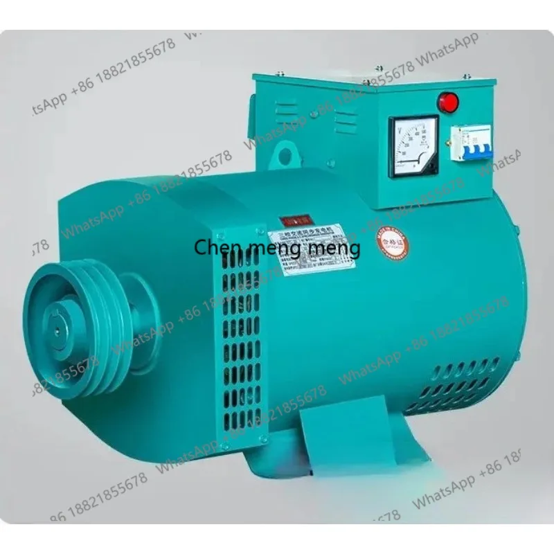 1pc Diesel generator full copper 5/8/10/12/15 kW 20/24/30KW three-phase single machine 220V home construction site