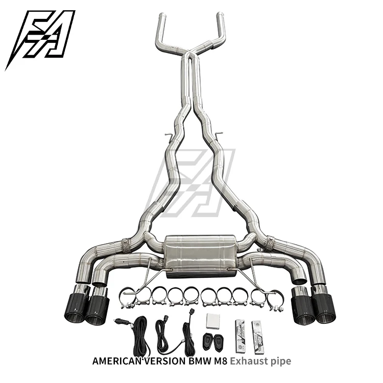 For  M850/M850i 4.4T G14/G15/G16 2019-2023Tuned Exhaust System High Performance Catback Exhaust Pipe Electronic Valve Muffler