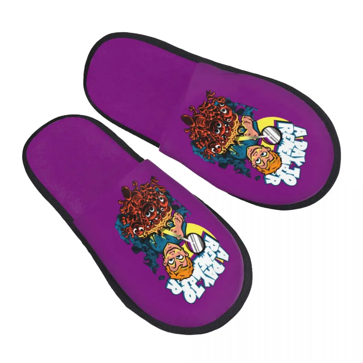 

Custom A Day To Remember Rock Band Guest Slippers for Bathroom Women House Slipper