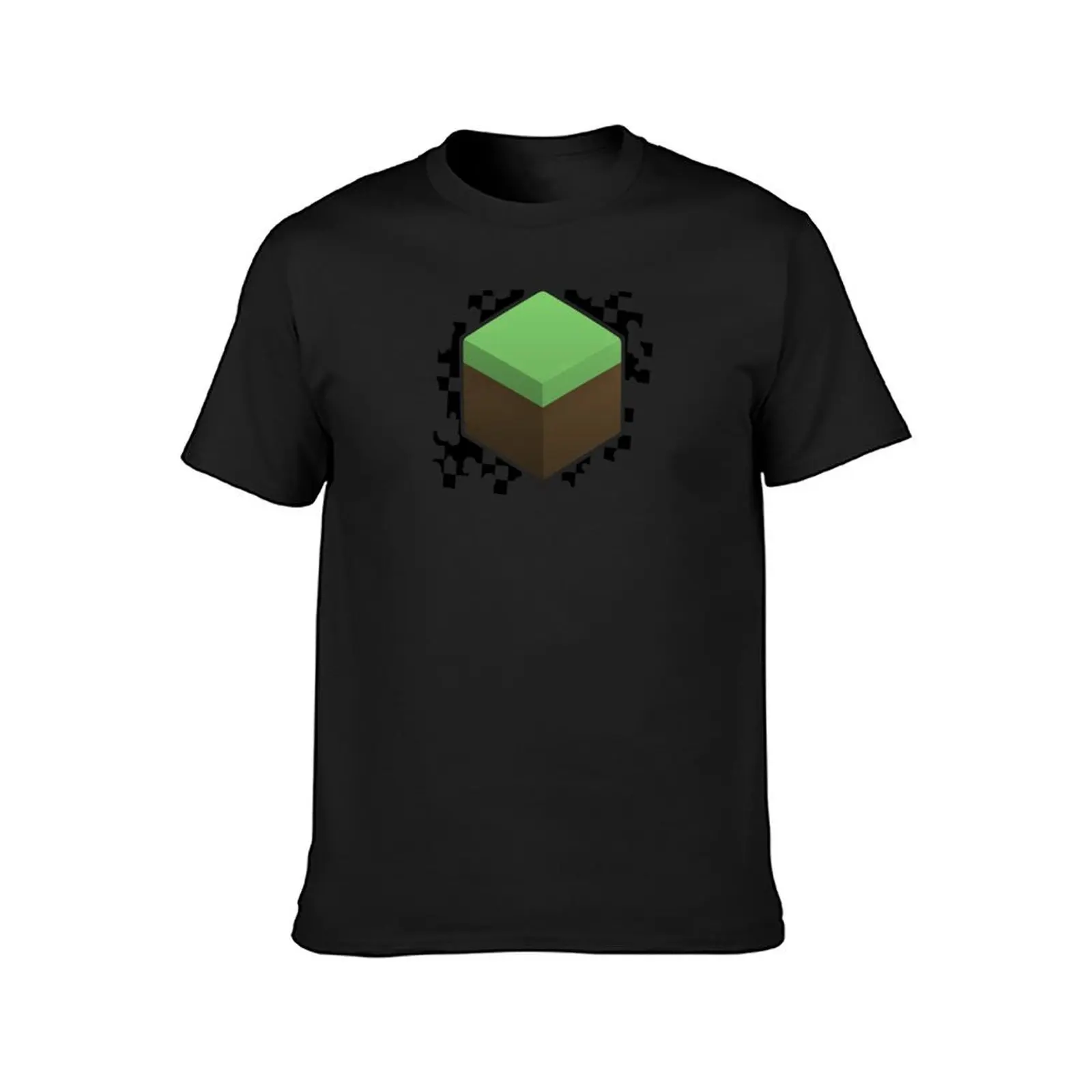 Grass Block T-shirt cute clothes customizeds mens t shirts