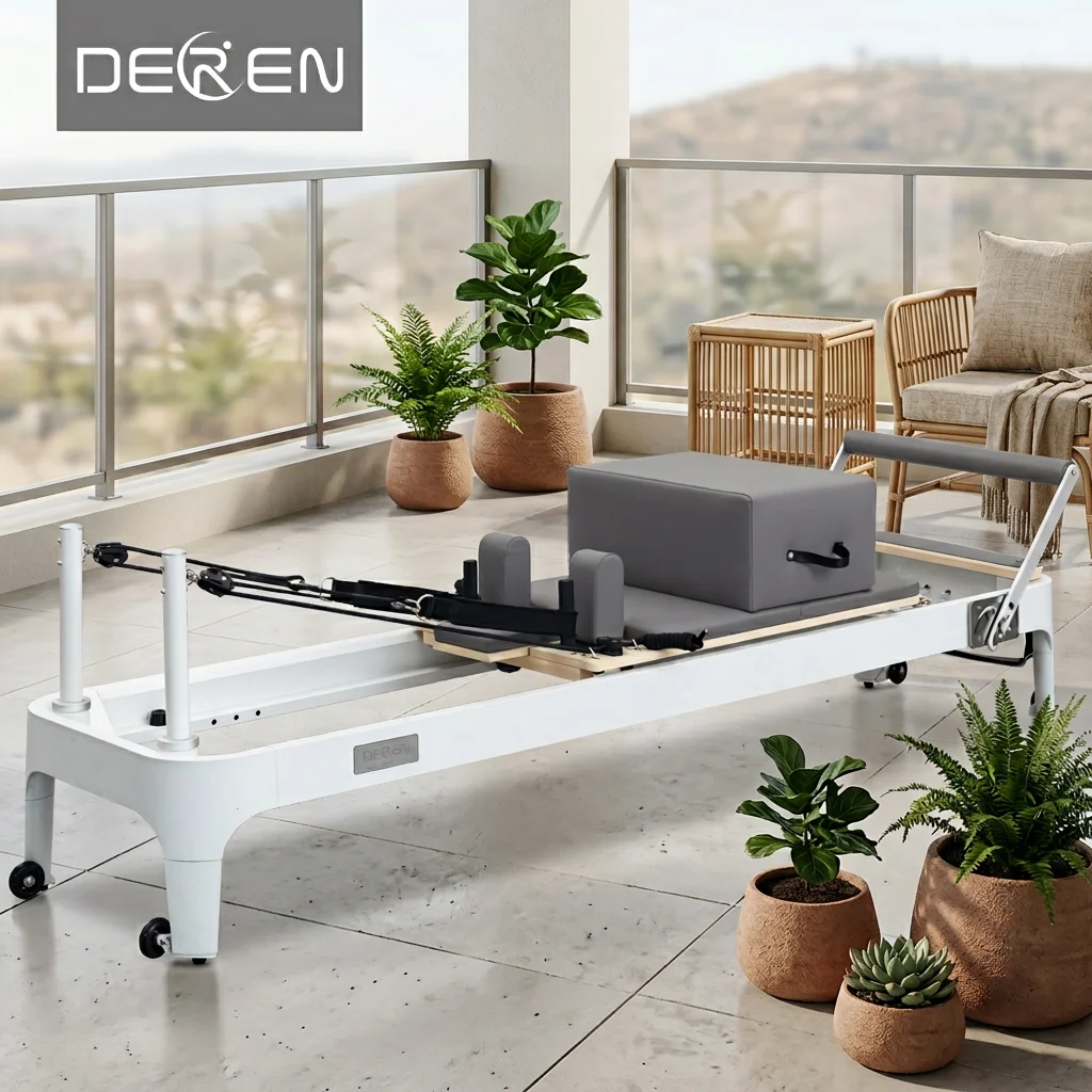 

Aluminum Alloy Core Bed for Pilates a Durable Home Yoga Shaping Equipment for Fitness Studios Training