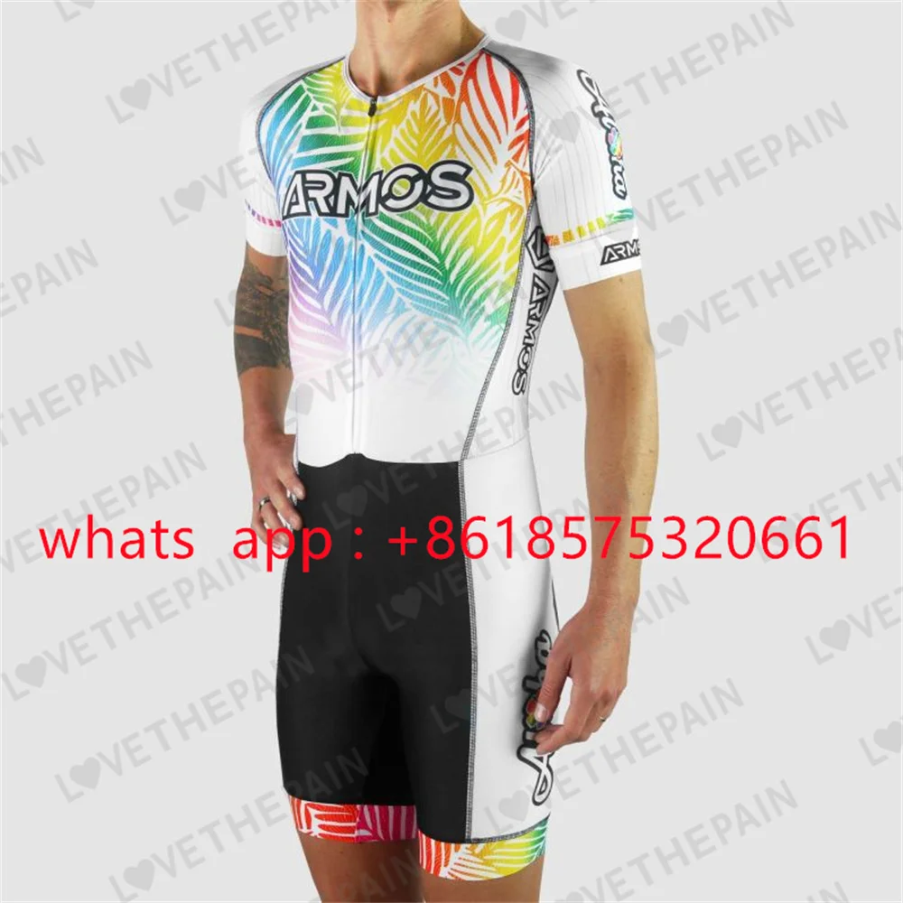 sila Speed Skating Suit Jumpsuit Roupa Ciclismo Straight Row Wheel Speed Skating Ironman Racecourse Cycling/running/skating Suit