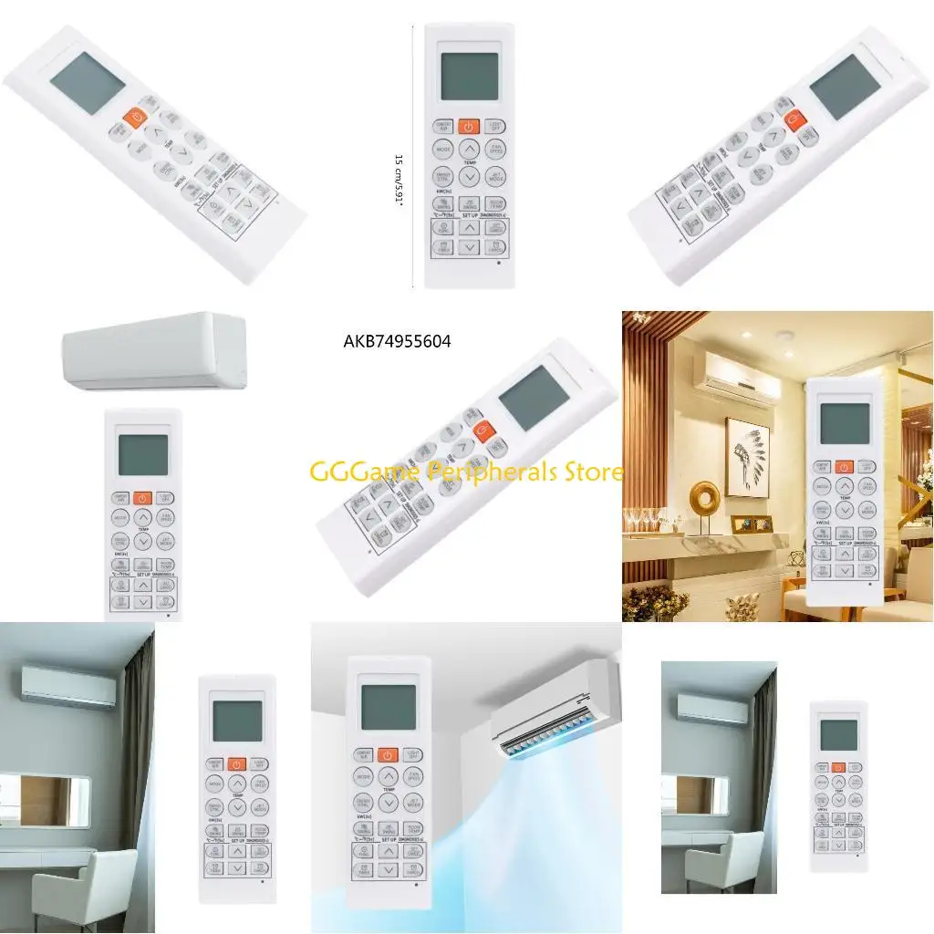 

U55B Remote Control for AKB74955604 Air Conditions Controller Convenient to Operate