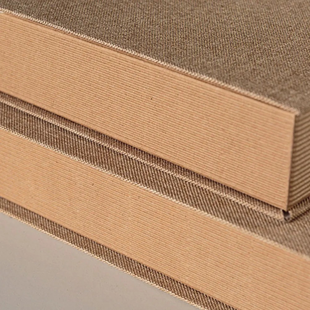 

1Pcs Simulation Book Decor Cloth Art Book Photo Prop 22x15.5x4.5 Safe Material Home Bar Tea Shop Decoration