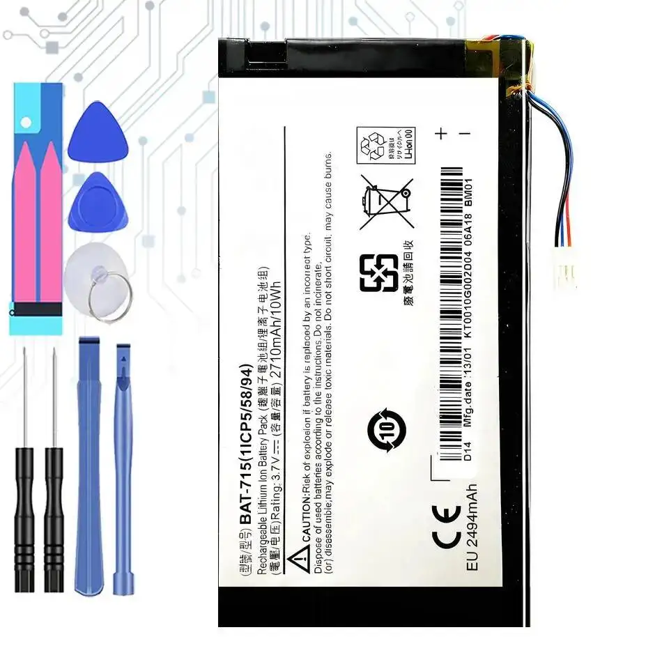 

AP14F8K Bat-715 ( 3LINES Version ) A1311 For Acer Iconia Tab A1-830 A1-850 A3-A10 A3-A11 B1 B1-810 B1-820 One 7 10 Battery