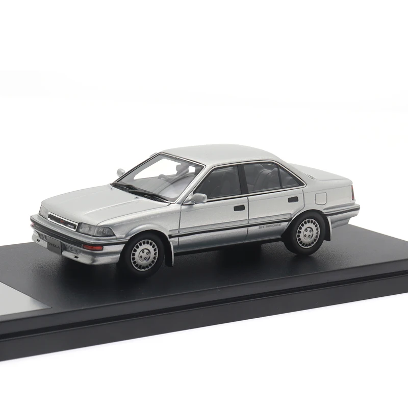 1:43 Hi Story Resin Model Car For J-43582 COROLLA Sedan GT (1987) AE92GT High Simulation Collection Gift Resin Model Car