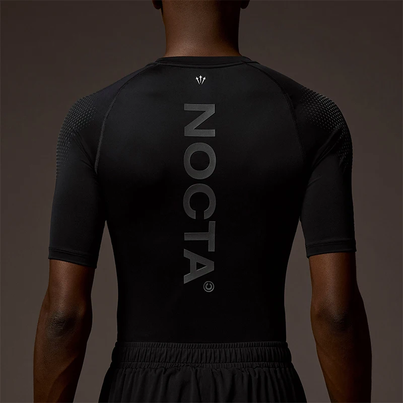 

DRAKE Collaborative Fitn Baskeall Cycling Tight Qui Dry Elastic ort Sve T-irt Youth Faion Breathable round Ne