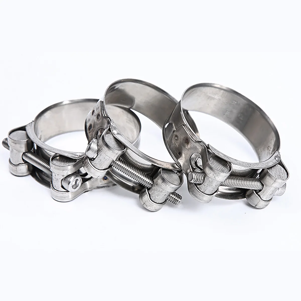 201 / 304 / 316 Stainless Steel Strong Clamp Ring Pipe Clamp Buckle