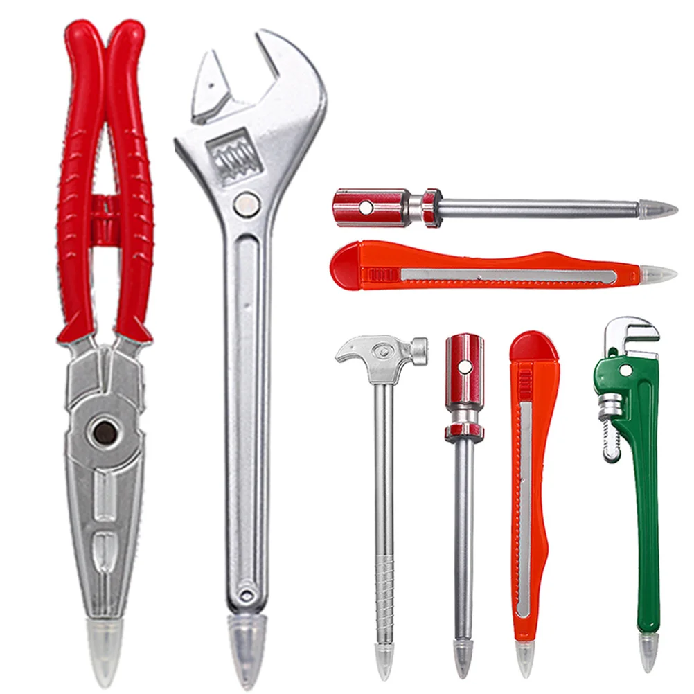 

8 шт. шариковая ручка, очаровательный креативный дизайн, пишущий инструмент для ежедневного использования, домашние задания, офисные принадлежности, идея подарка, забавный набор канцелярских принадлежностей