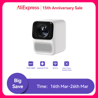 WANBO NEW T2 Max Projector 1080p Full Hd Android 9.0 Mini Wifi Auto Focus 450Ansi Portable Projector HIFI Sound Home Outdoor