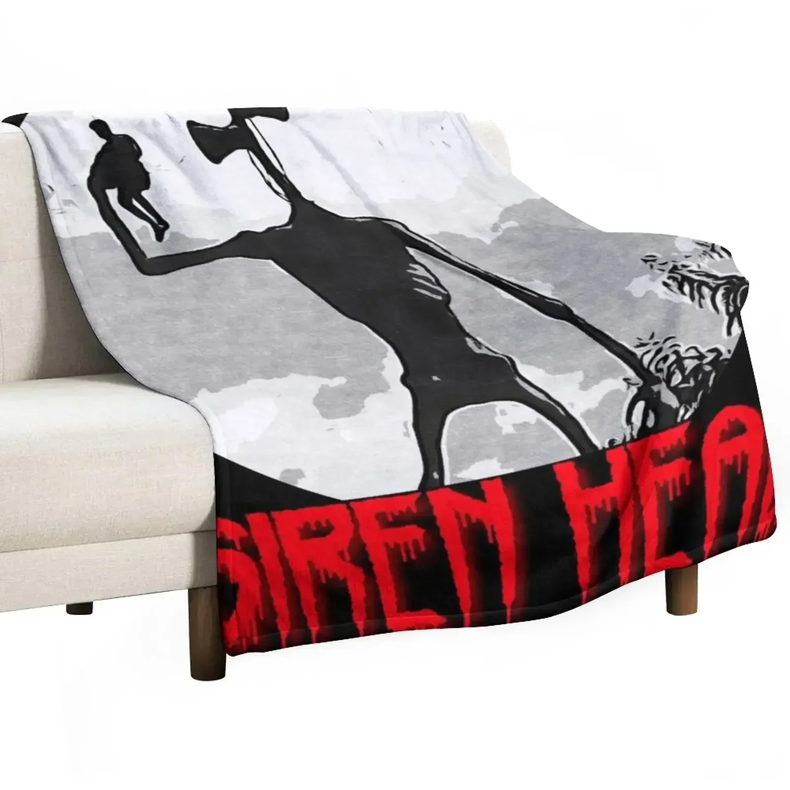 

Siren Head Throw Blanket Luxury blankets ands wednesday Large Blankets