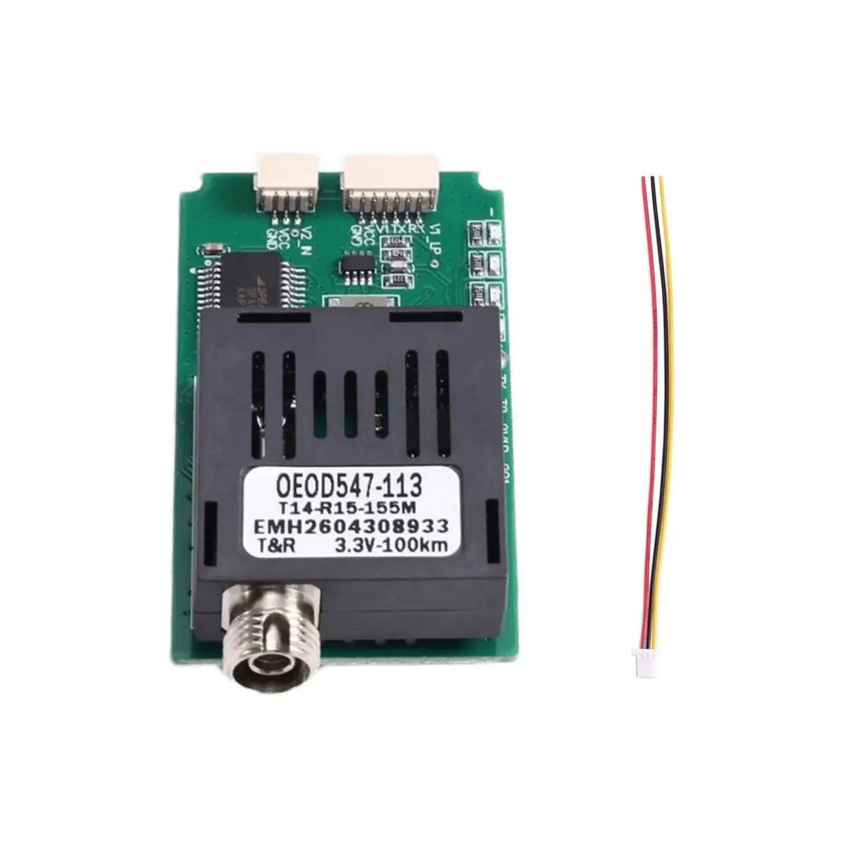 DTC5 100KM TTL Optical Transceiver Module Optical Terminal Equipment Fiber Port FC Drone-Specific TX SkyEnd