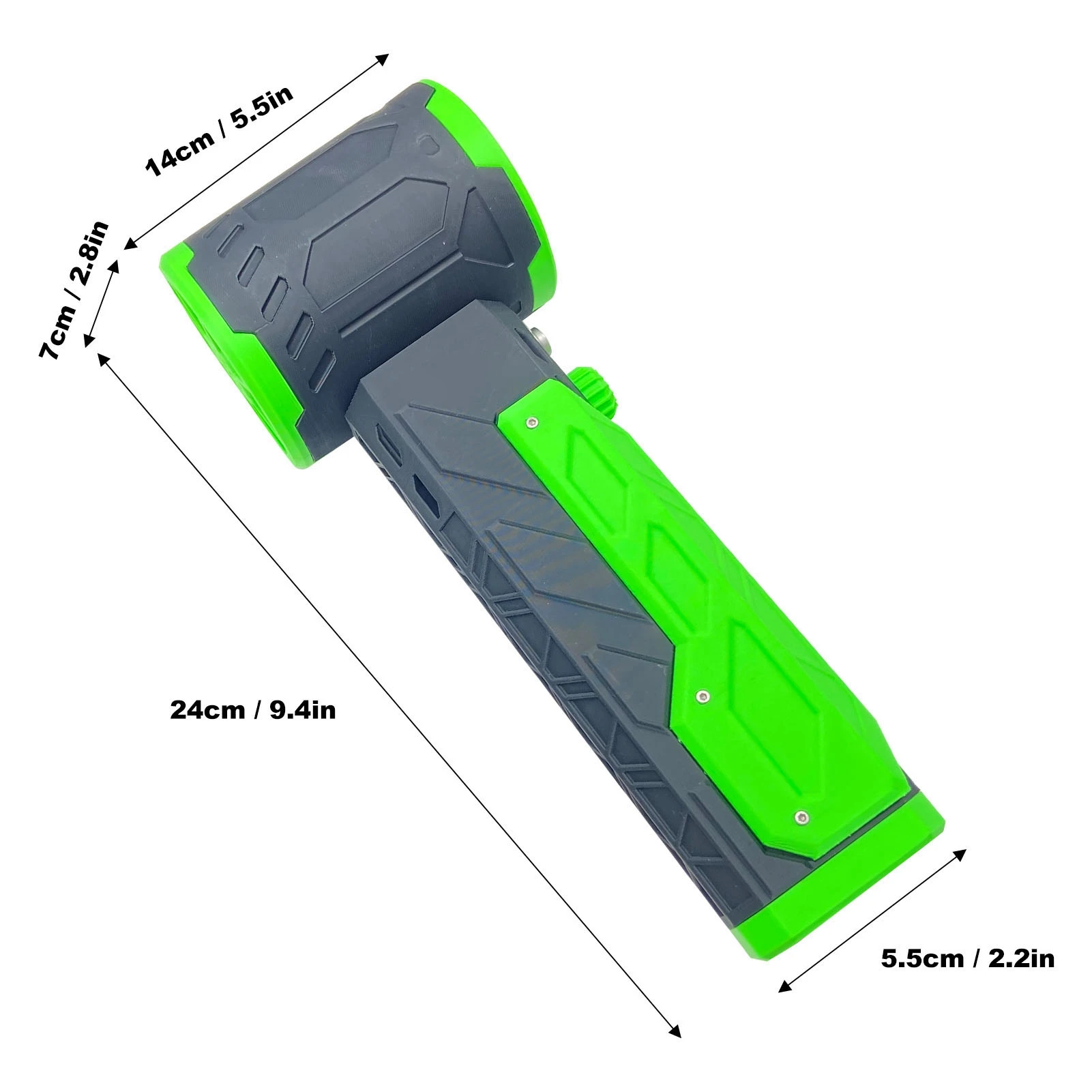 Electric Air Blower 4000mAh Battery Portable Dry Blower High Speed Bearing 12.6V 40A Brushless Motor for Snow and Dust Removal