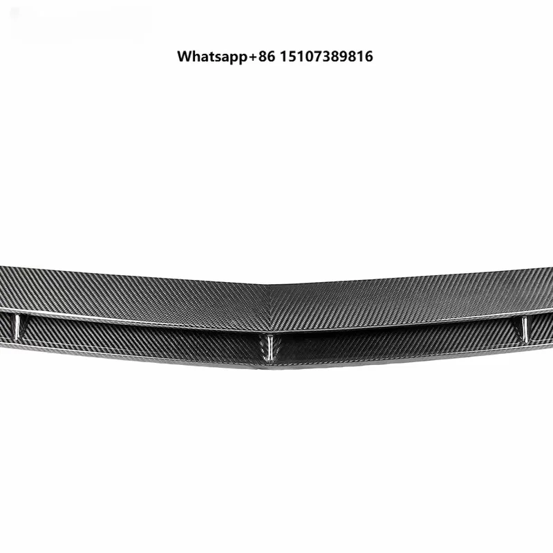 Paktechz Dry Carbon Fiber Body Kit Front Lip Spoiler for CLA35 CLA200 CLA260 W118 C118