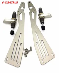 E-VIRATRUE 7075 Aluminum Adjustable Buffer Mounts For Losi Super Baja Rey 2.0 1/6
