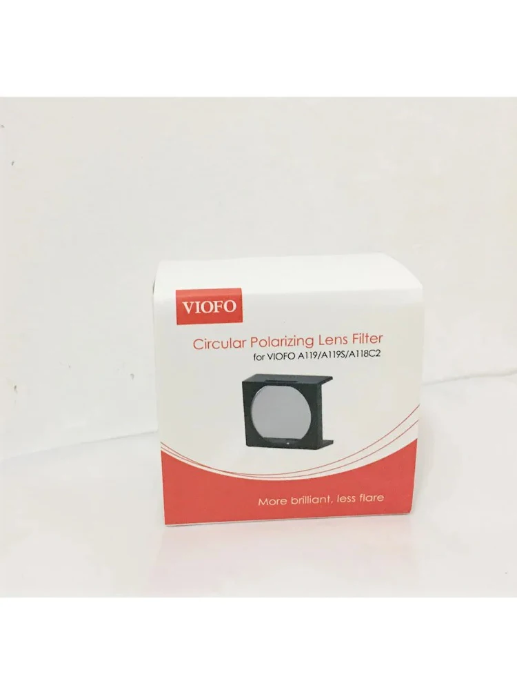 VIOFO Original CPL filtre capuchon d'objectif filtres polarisants circulaires CPLDash Dashcam caméra DVR CPL pour VIOFO A119 A119S A118C2