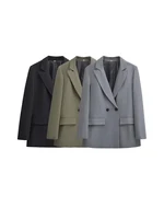 Blazer de doble botonadura para mujer - 11.51 € Blazer de doble botonadura para mujer