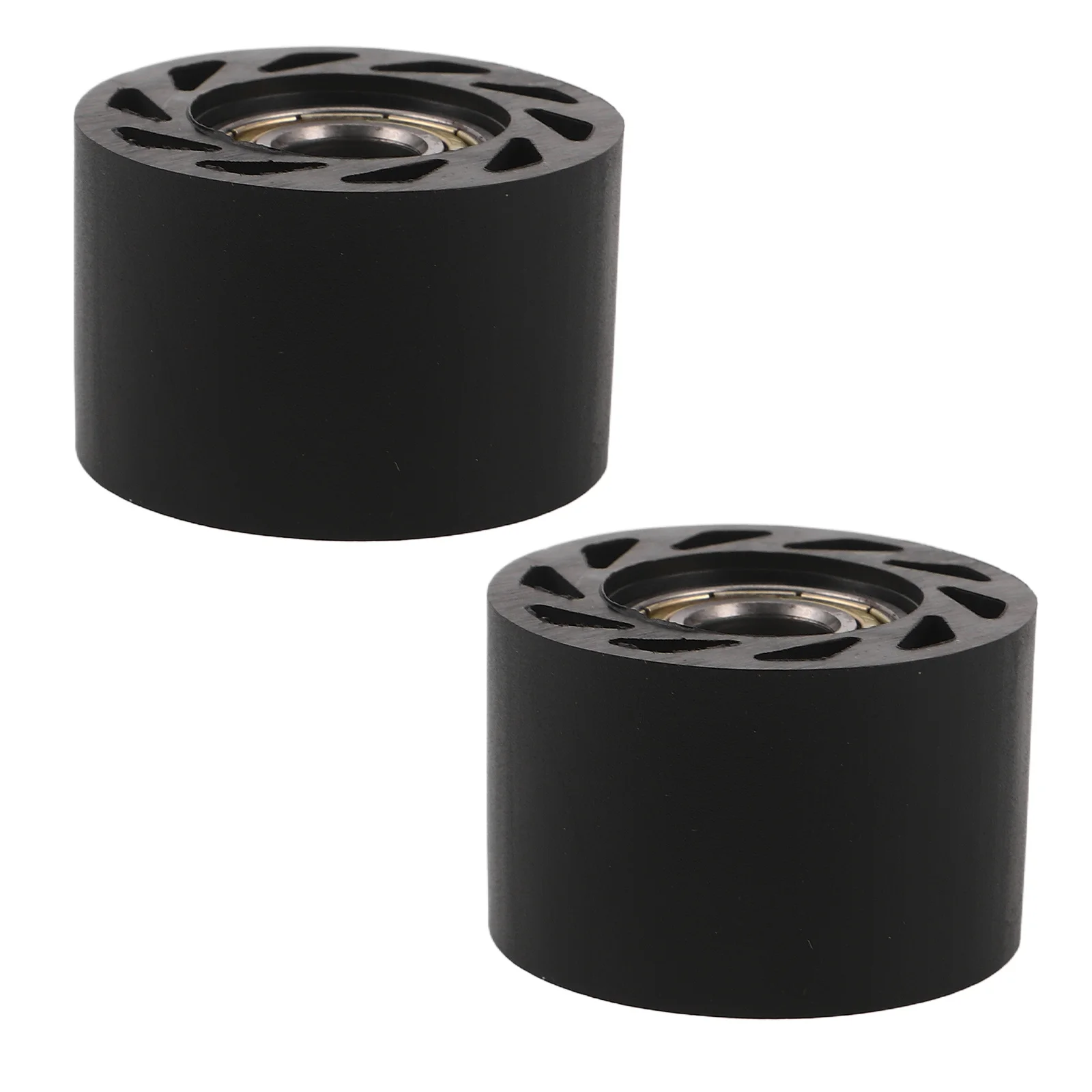 

2Pcs Motorcycle Chain Tensioner 10Mm Precision Guide Roller Wheel for Comfortable Driving Black Chain Roller Guide