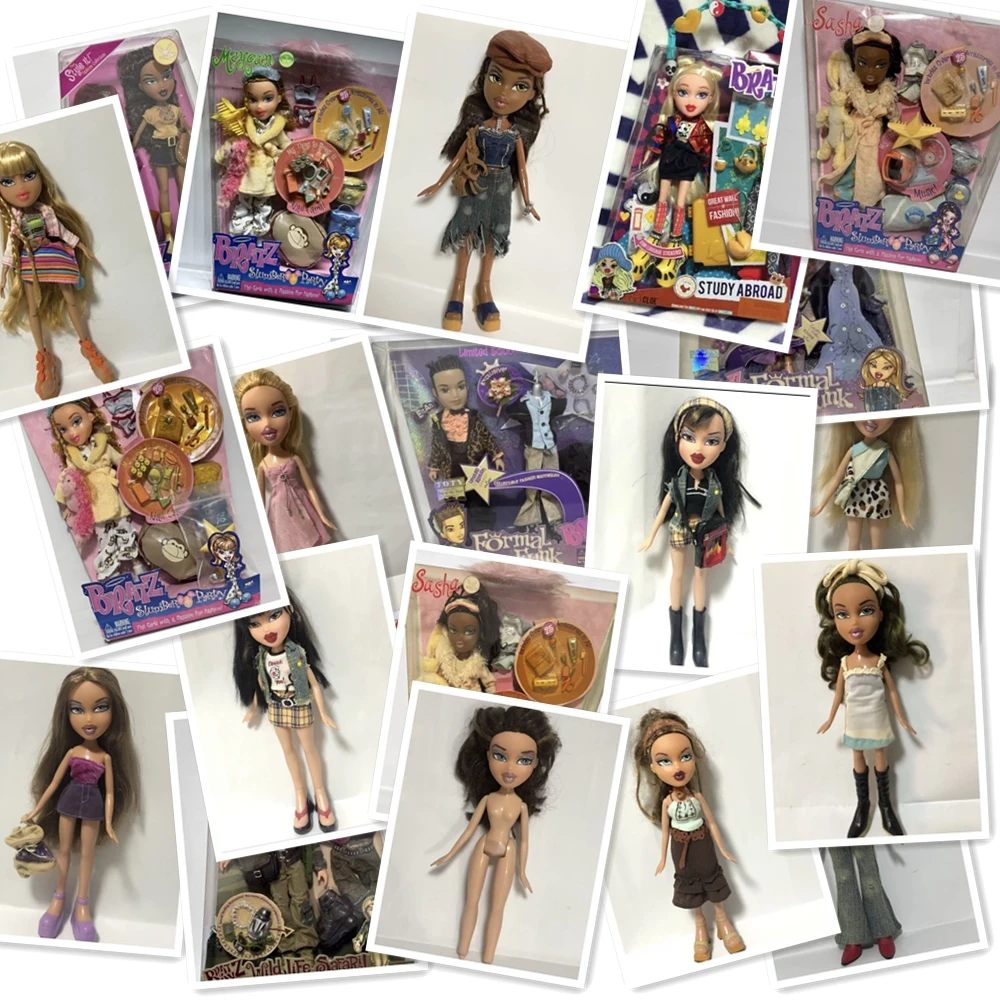 30cm Bratzes Doll Ordinary Fashion Doll Changeable Clothes Movable Joints Action Figure Model Toy Collect Ornament Kids Gifts