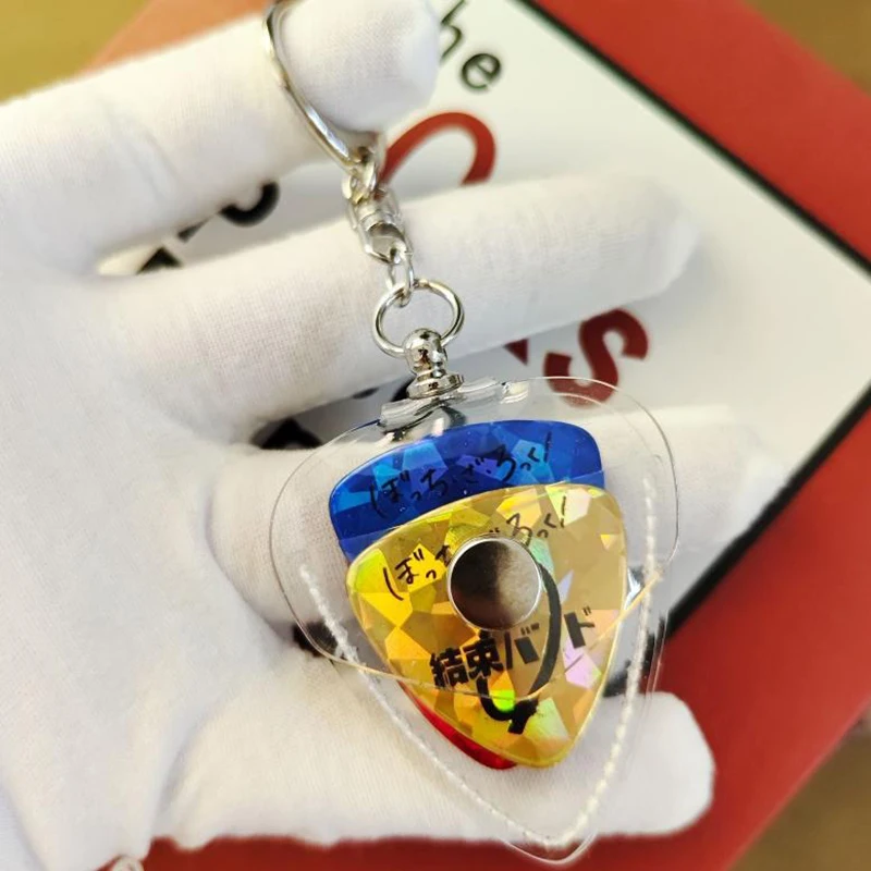 الغيتار اختيار حقيبة التخزين الصوتية حامل قلادة يختار عقد المفاتيح Plectrum القضية