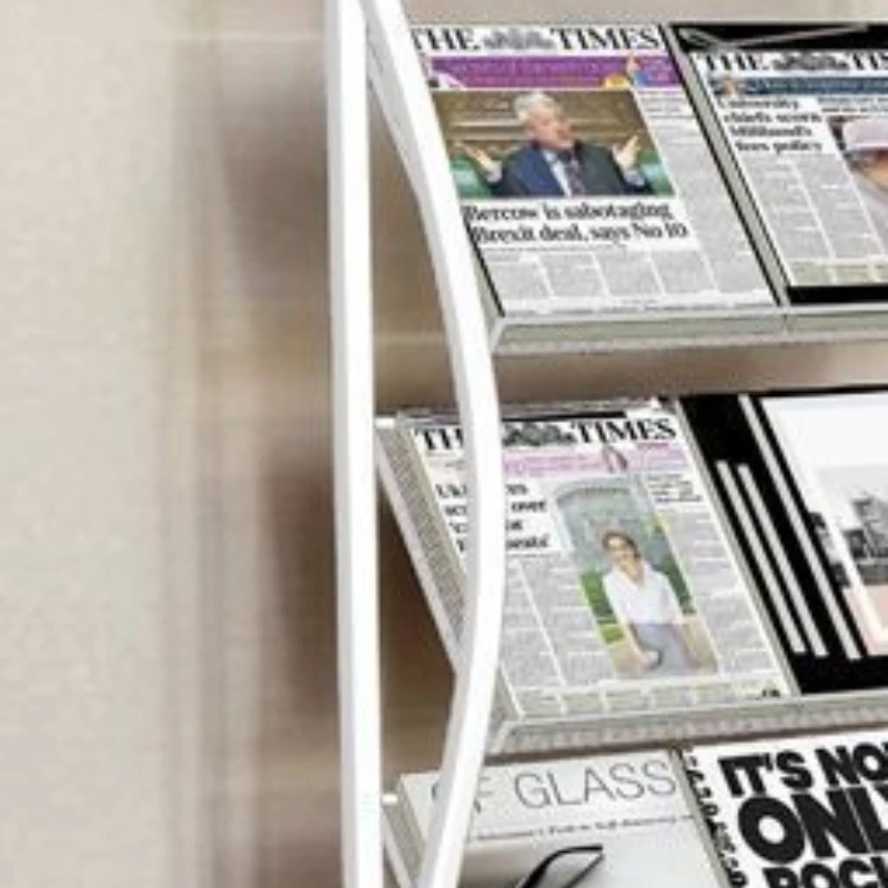 Display Modern Magazine Racks Furniture Living Room Corner Shelf Magazine Racks Bookshelf Metal Schappen MHSNJ