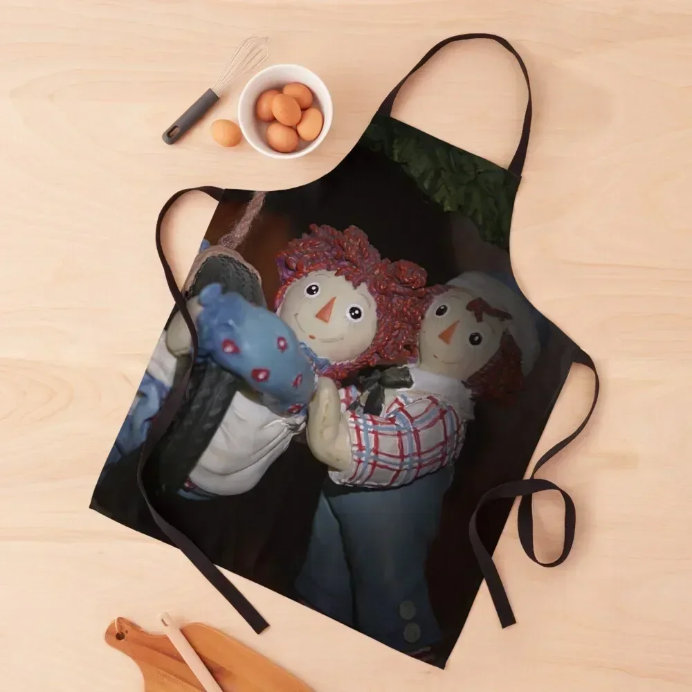 

Фартук Raggedy Ann and Andy Кухня для мужчин, дома, женщин, Kitchen Man для женщин с карманом, фартук