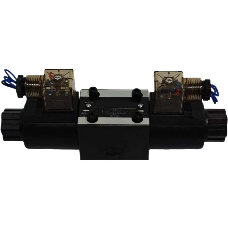 For two-way three-position four-way solenoid directional valve 24V hydraulic electro-hydraulic directional valve
