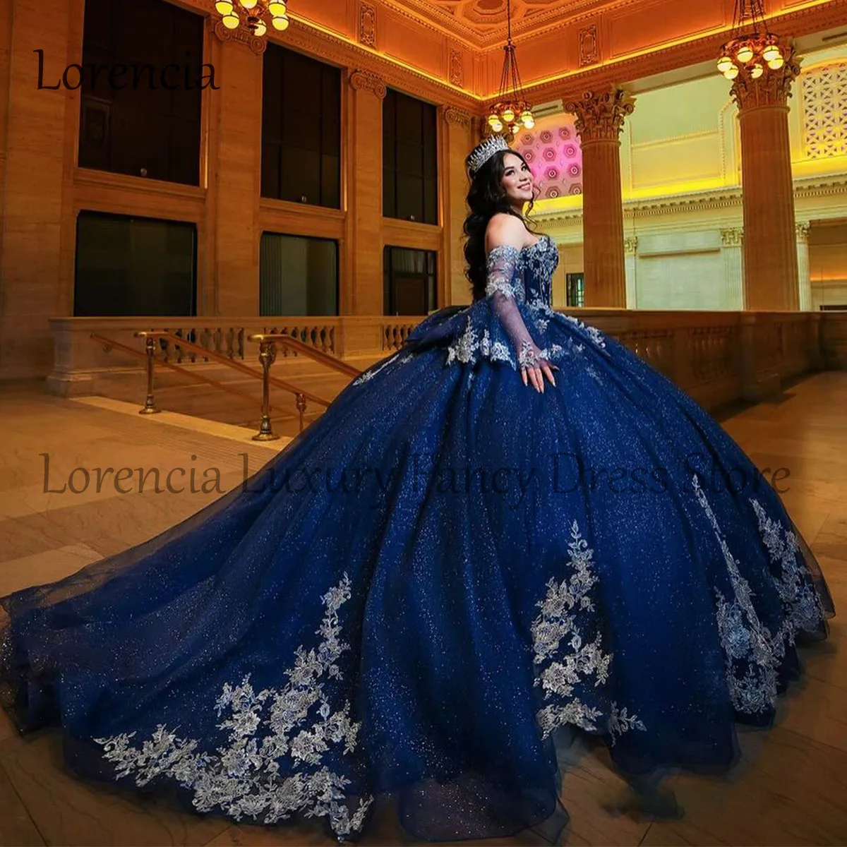 2024 Quince anera Kleid Ballkleid mexikanische 3d Blumen Applikation Perlen Korsett süß 16 15 Abend Party Kleider Vestidos de XV Anos