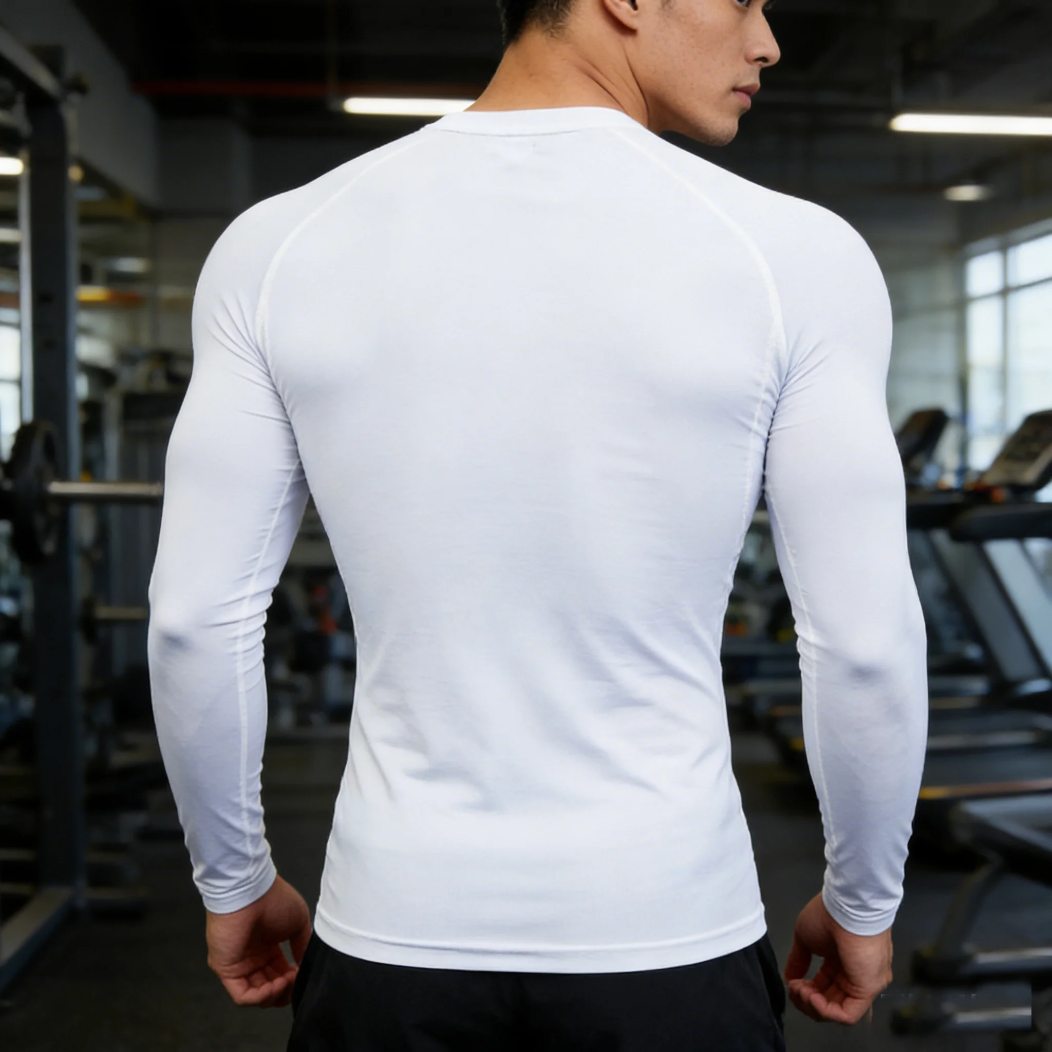 Fitness confortable pour hommes, haut à motif imprimé pour ajustement serré, combinaison d'entraînement, combinaison de basket-ball, Sport de cyclisme de Badminton