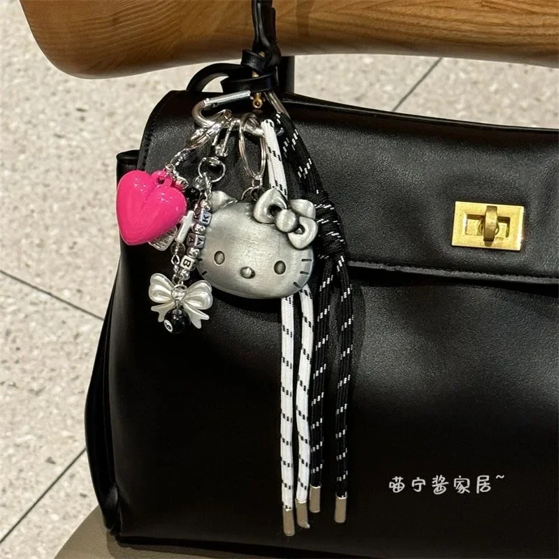 Girl Hellokittys Sanrios Climbing Rope Accessories Bag Pendant Anime Couple Fashion Sports Style Kawaii Key Chain New Pendant