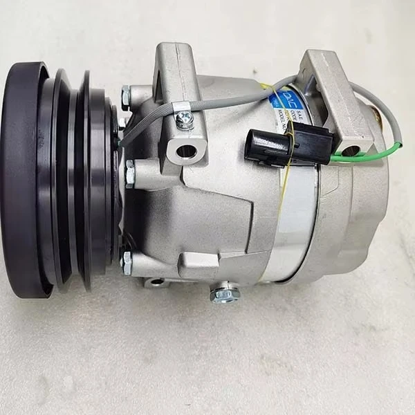 11Q6-90040 Excavator Air Compressor R310LC-9 R220-9S R250-9 R300-9 Excavator Spare Parts 11Q6-90040 A/C Compressor 24V