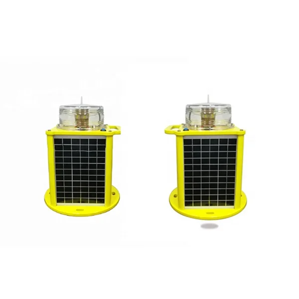 Li-ion Battery Navigation Lantern 5-7nm Solar Marine Buoy Light