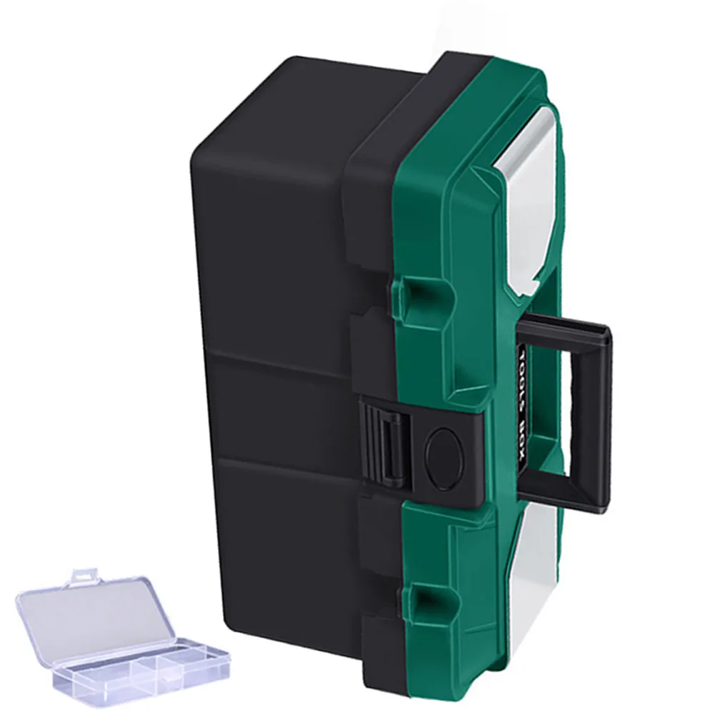 As Picture Carpentry Tool Storage Plastic Tool Storage Case Accessory ABS Lock Buckle Lightweight Design PP Material