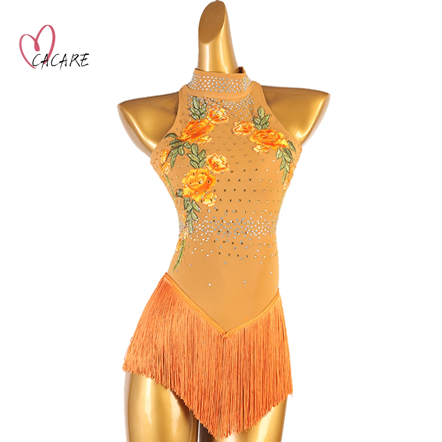 

Figure Skating Dress Dance Wear Stage Costume Clothing Girl Children Clothes Artistic Ice Skating Dress Dance Leotard #218