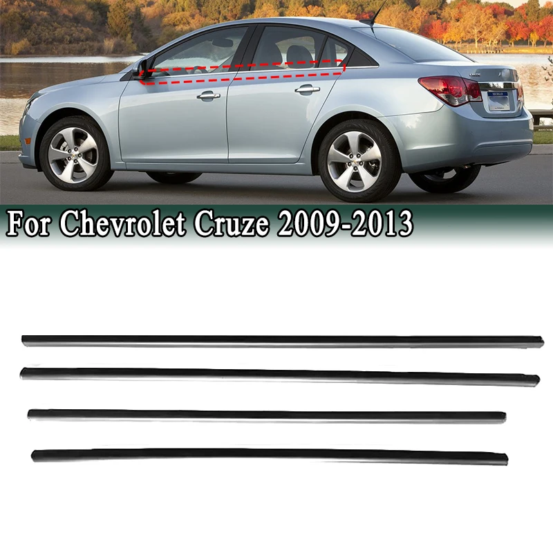 

Для Chevrolet Cruze Sedan 2009-2013 оконный уплотнитель ремня отделка черные оконные стеклянные водонепроницаемые резиновые уплотнительные ленты