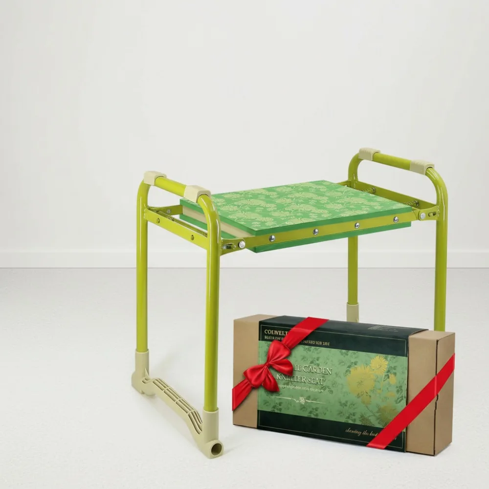 

Heavy Duty Garden Kneeler and Seat with Soft Pad, Non-Slip Bench for Gardening Gifts Women Men