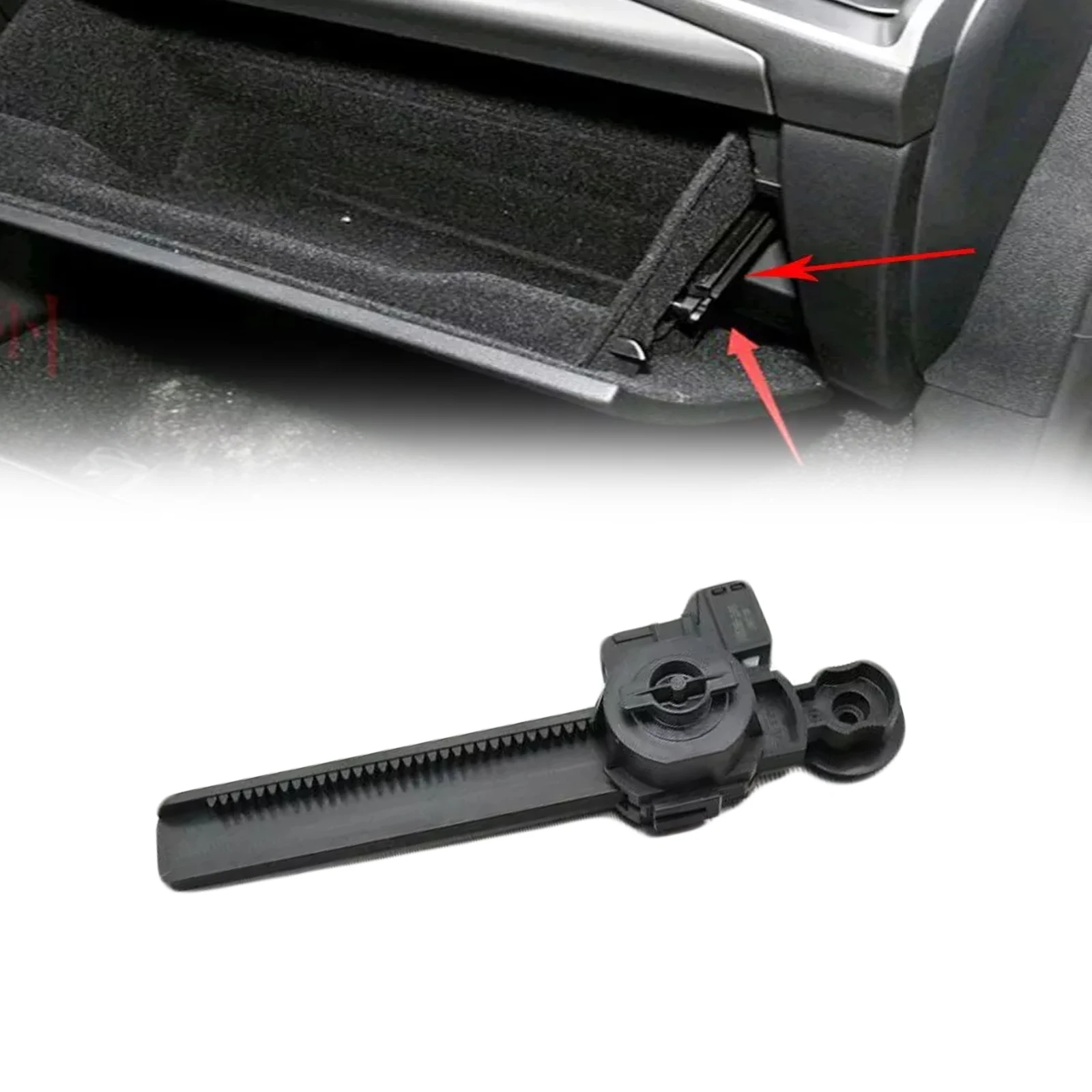 Car Glove Storage Box Support Damper Damping Stop Lever For Ford For Edge 2015-2021 Glove Storage Box Support Damper