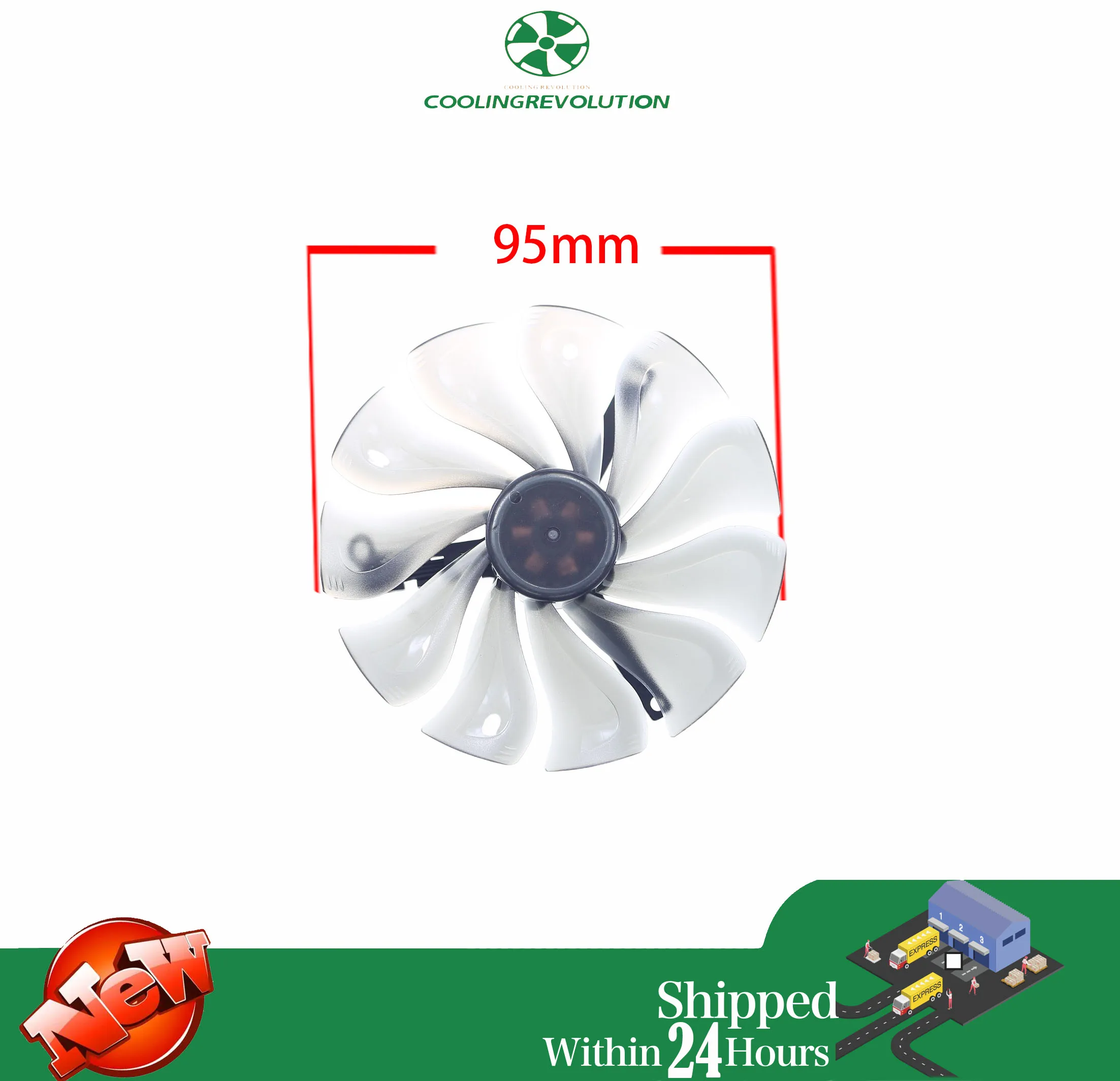 GAA8S2U FD10015H12S DC12V 0.55AMP Graphics card fan for Palit RTX 2060 2070 2080 Super JetStream Graphics Cooling fan