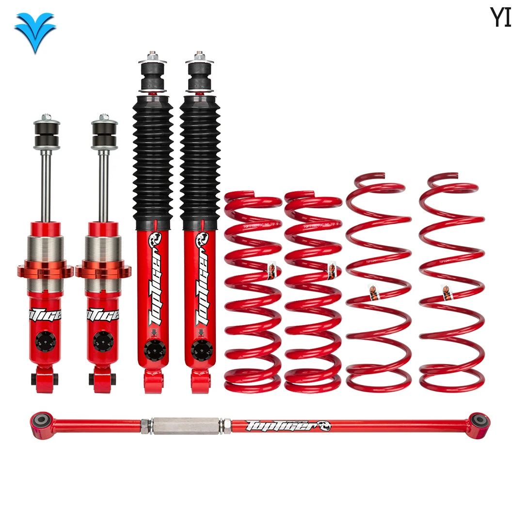 Gas Adjustable Shock Absorbers For Toyota 4Runner Gen 3 Suspension Kit Twin Tube 4x4 Off Road 2 Inch Lift