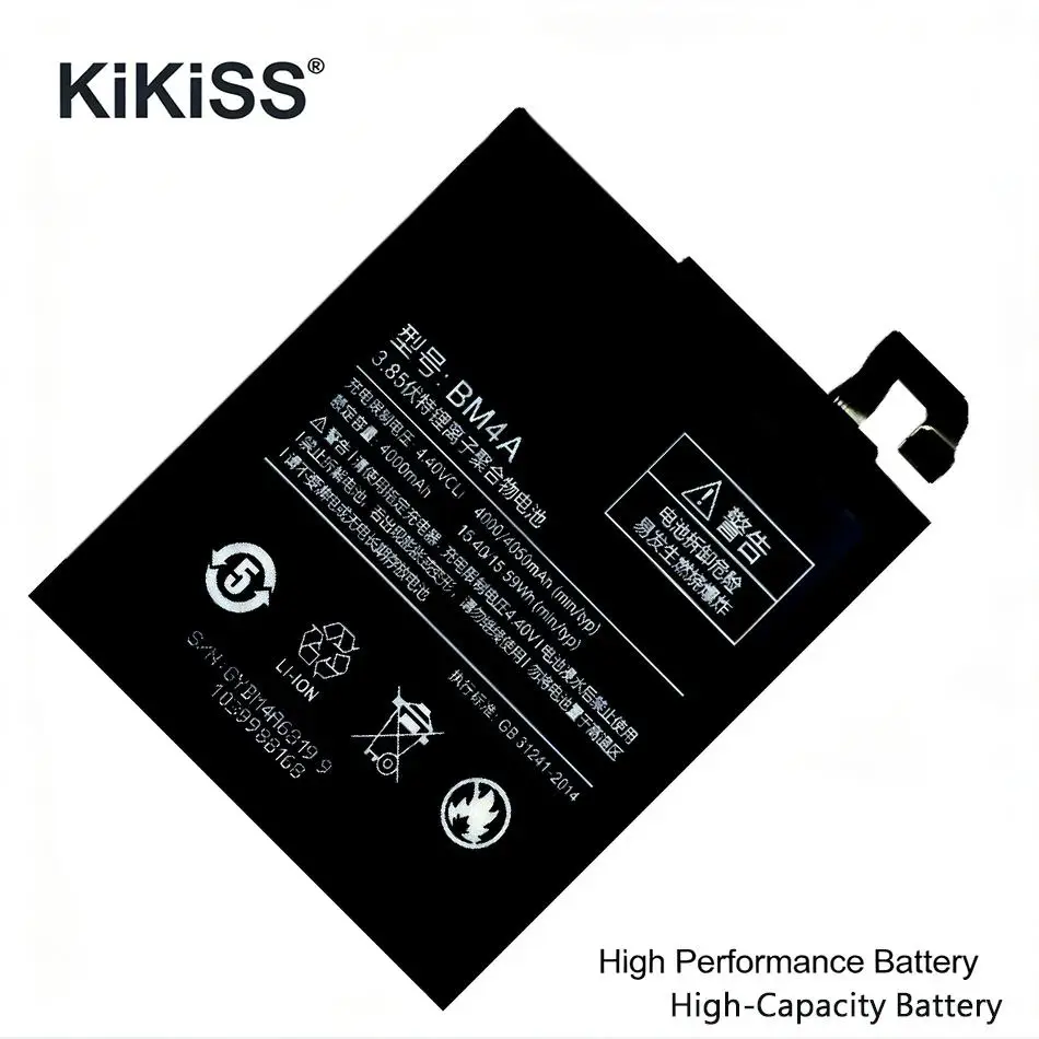 

Надежная замена батареи BM4A для мобильного телефона Xiaomi Redmi Pro, 4000 мАч