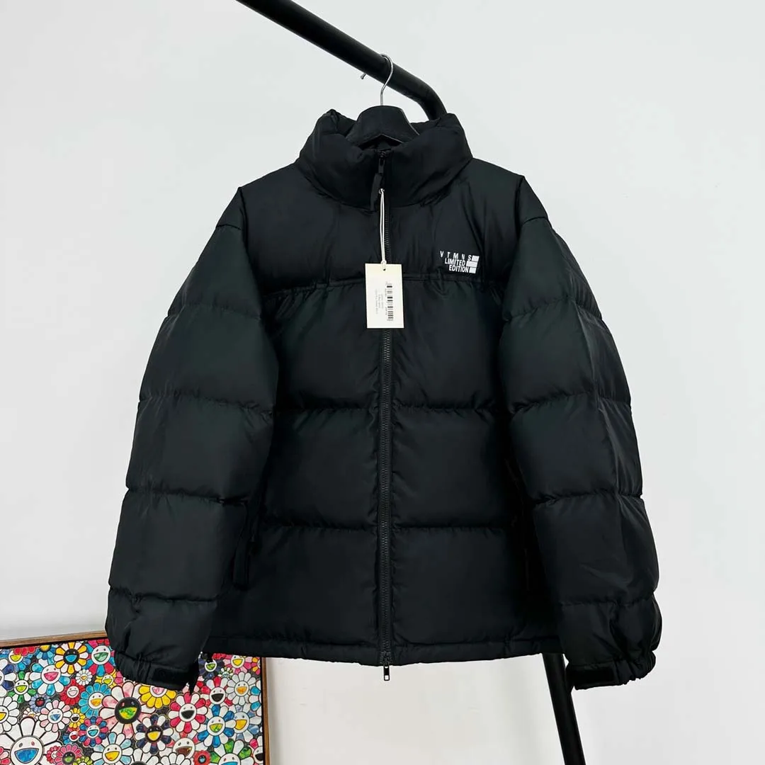 

Лучшая версия 2026 года: Лимитированная серия 1:1 VT, пуховик унисекс с вышивкой, из белого утиного пуха, оверсайз, зимний, теплый, пуховая куртка-пальто