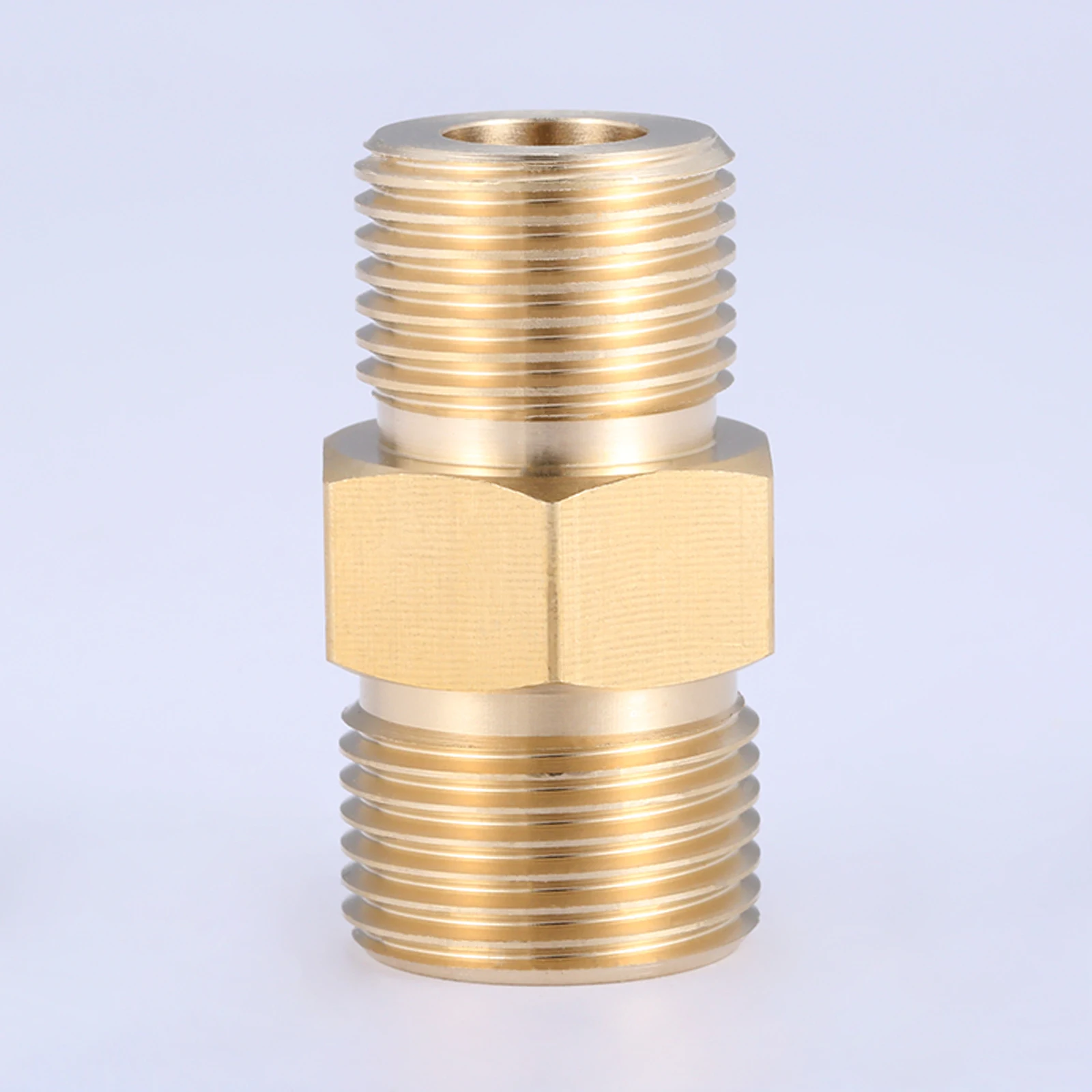 1PC Brass Adapter Fit for Oxygen Cylinder Male G5/8 22.7mm To Male G1/2 20mm Thread Connector Oxygen Cylinder Connector 44*24mm