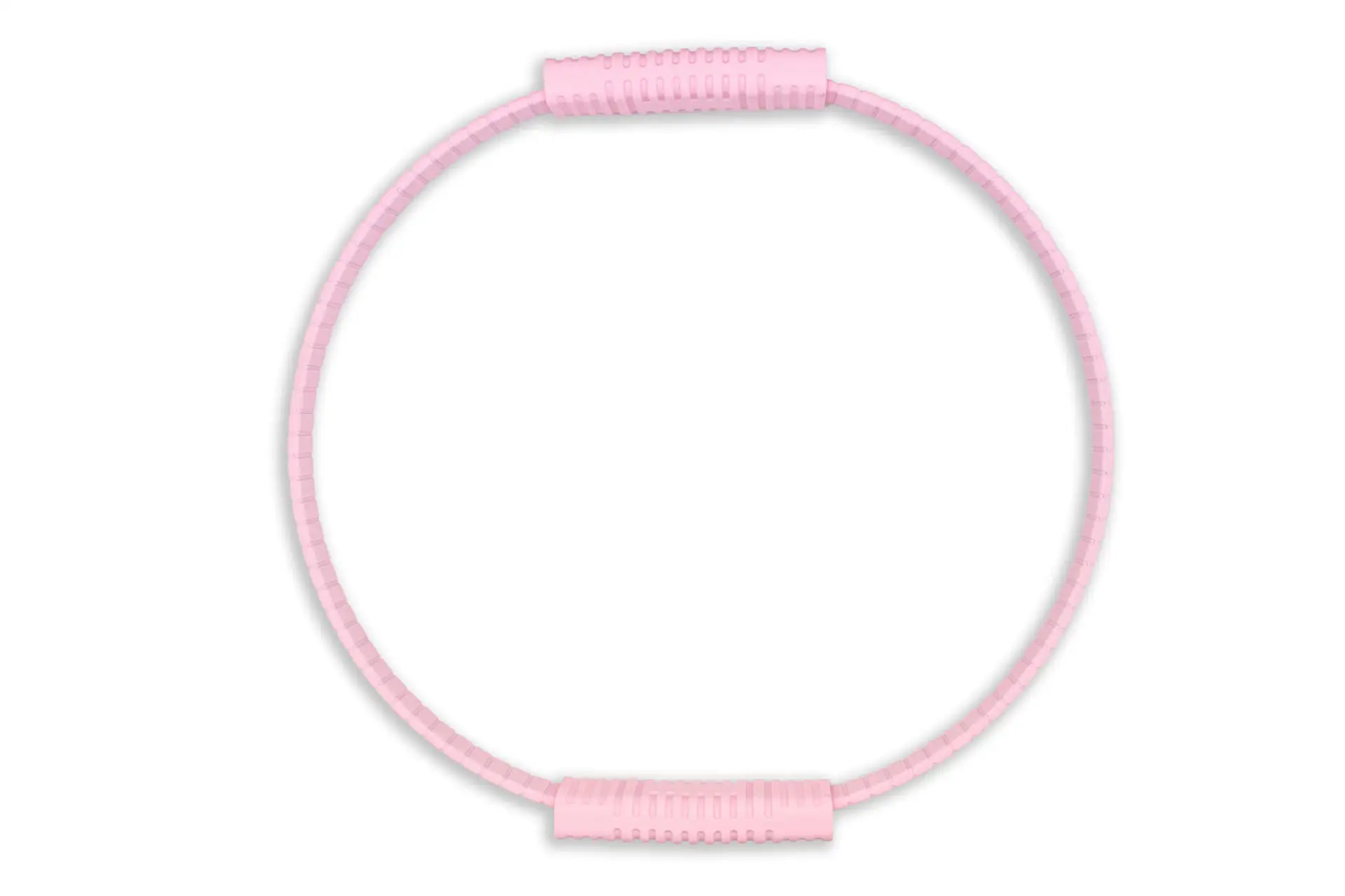 Soft Pilates Ring Yoga Magic Circle 34cm Nylon Rubber Segmented Resistance Band Non-Slip Handle OEM ODM