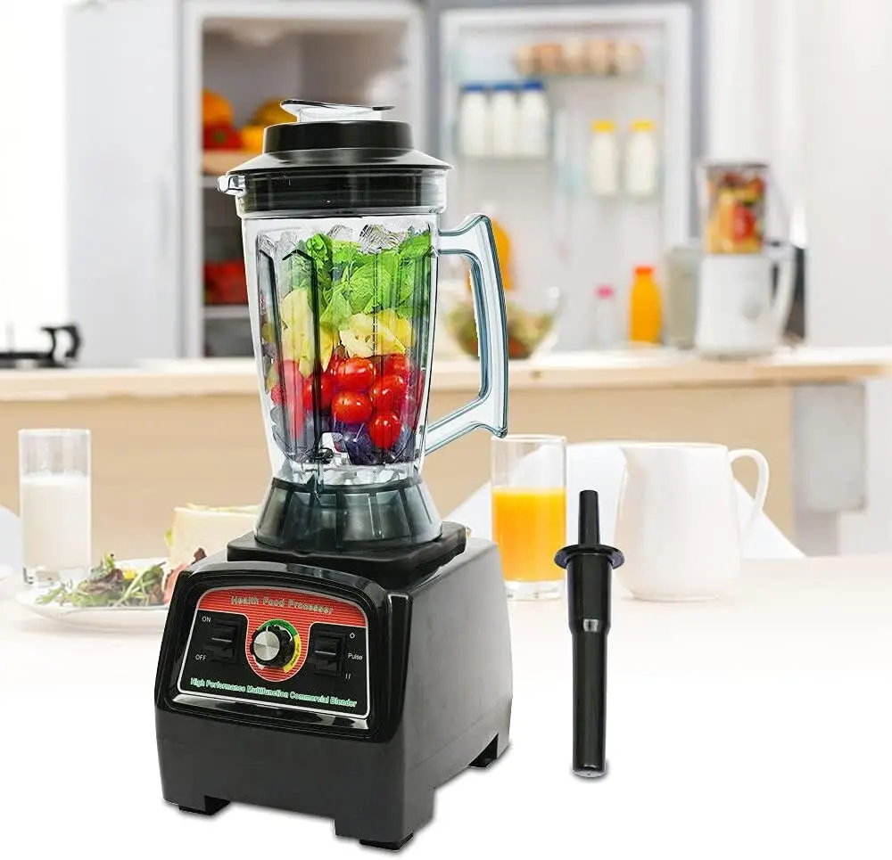 Countertop Blender 2800W Commercial Smoothie Blender Shakes Smoothies Juicer Maker Machine with 140 OZ BPA Free Pit